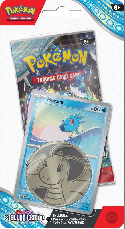Pokemon Scarlet and Violet 7 Stellar Crown Checklane Blister