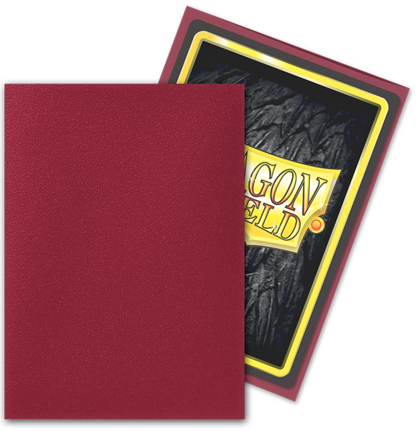 Dragon Shield Sleeves: Standard Matte - Blood Red 100CT